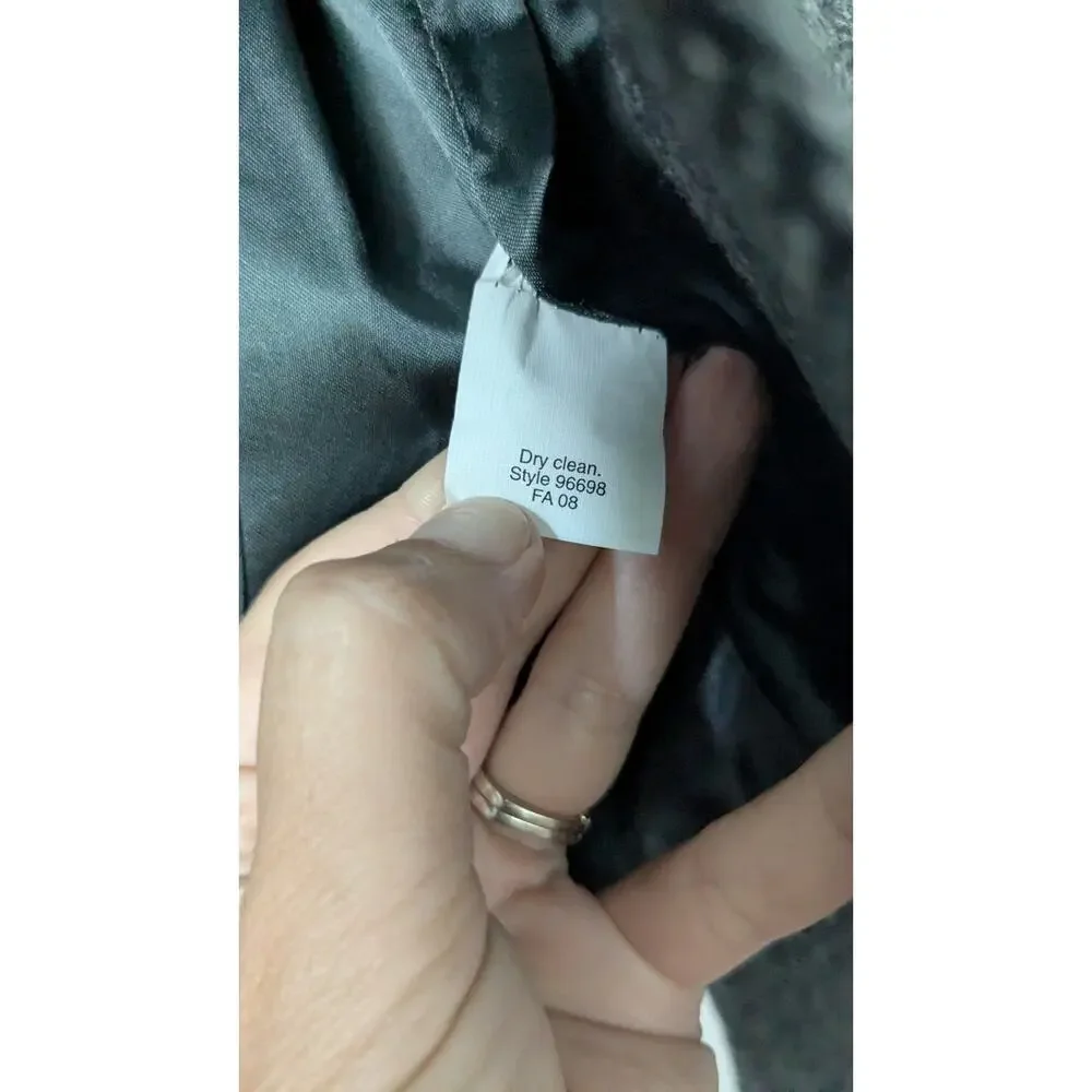 J. Crew Grey Wool Herringbone Blazer